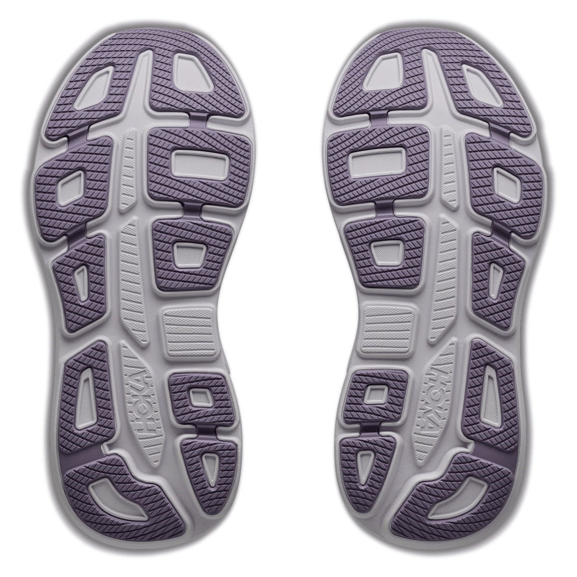 Hoka Bondi 9 - Womens Running Shoes - Mellow Lilac/Purple Fog - image 6