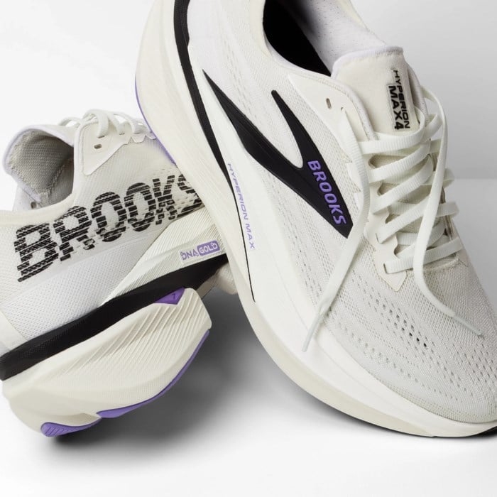Brooks Hyperion Max 4 - Mens Running Shoes - Grey/Black/Purple Hebe - image 7