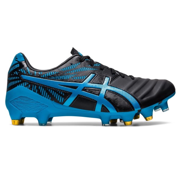 Asics Lethal Tigreor FF Hybrid - Mens Football Boots - Black/Island Blue