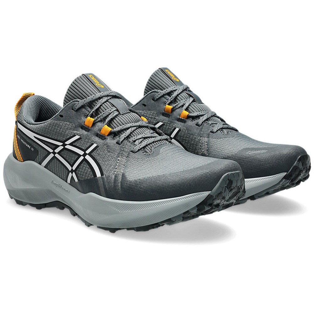 Asics Gel Venture 11 - Mens Trail Running Shoes - Steel Grey/Cloud Grey