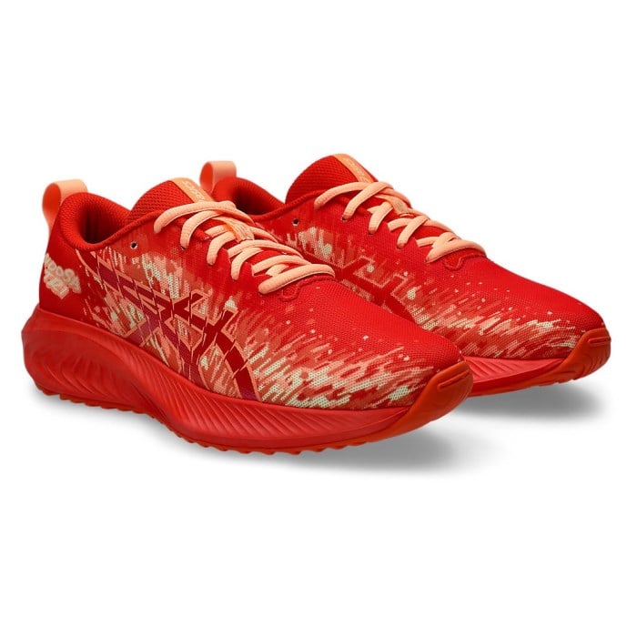 Asics Gel Noosa Tri 16 GS - Kids Running Shoes - Cherry Tomato/Energy Orange - image 2