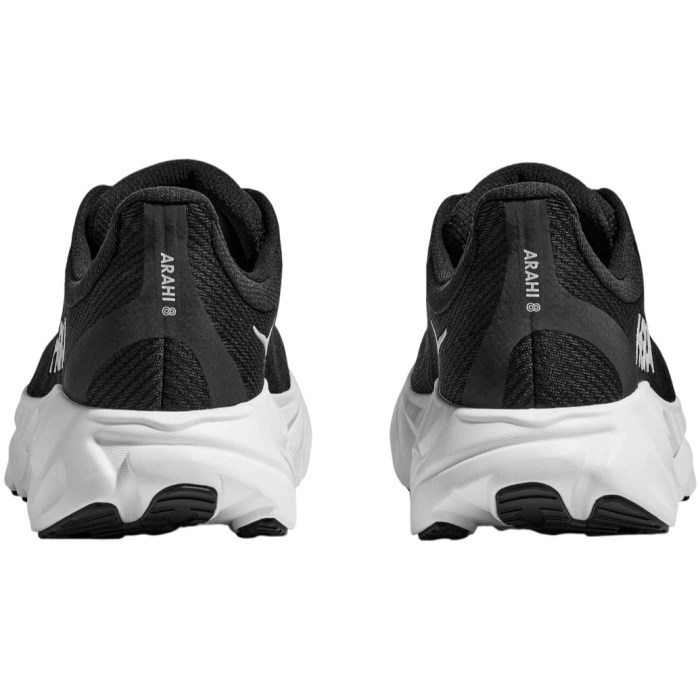 Hoka Arahi 8 - Mens Running Shoes - Black/White