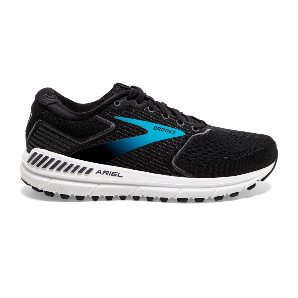 Brooks Ariel 20 - Womens Running Shoes - Black/Ebony/Blue