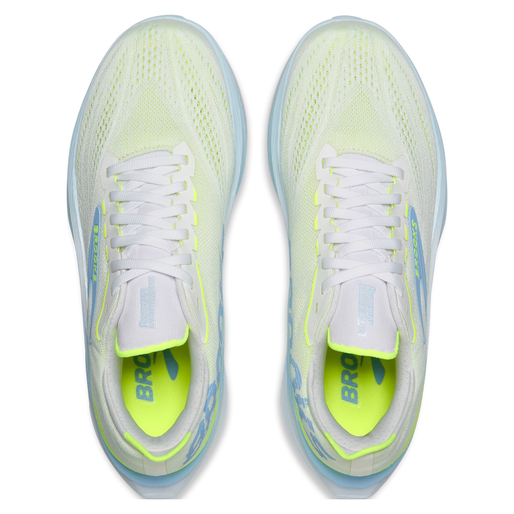 Brooks Hyperion Max 4 - Womens Running Shoes - White/Blue/Nightlife - image 4