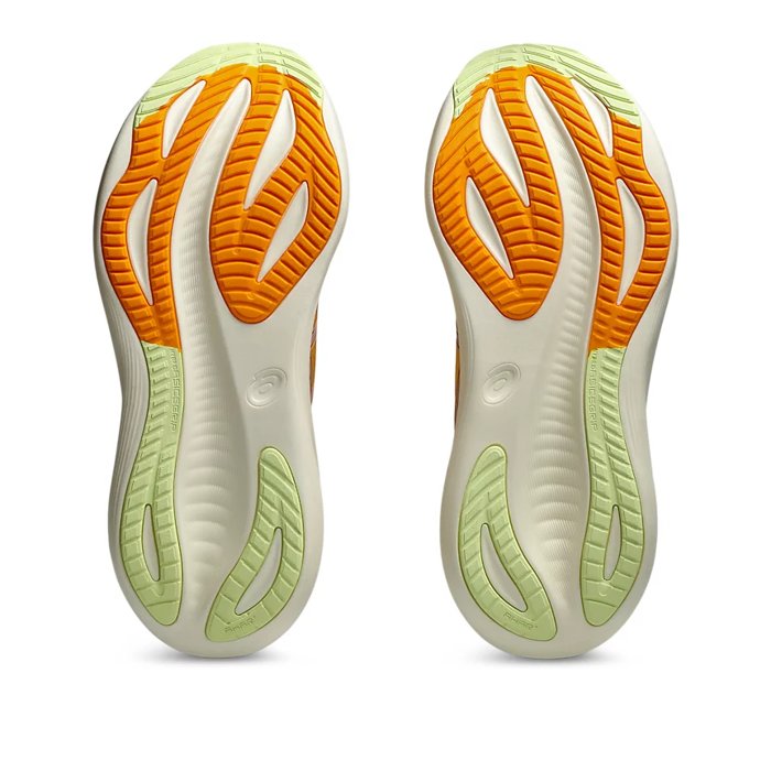 Asics Gel Nimbus 27 - Mens Running Shoes - Amber/Neutral Pink