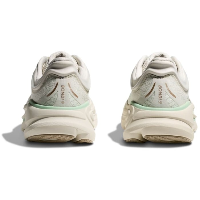 Hoka Bondi 9 - Womens Running Shoes - Truffle Salt/Sea Glass