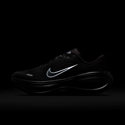 Nike Vomero Plus - Mens Running Shoes - Black/Dark Smoke Grey/Metallic Dark Grey