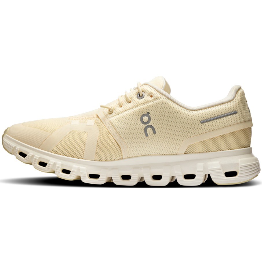 On Cloud 6 - Womens Running Shoes - Castor/Ivory