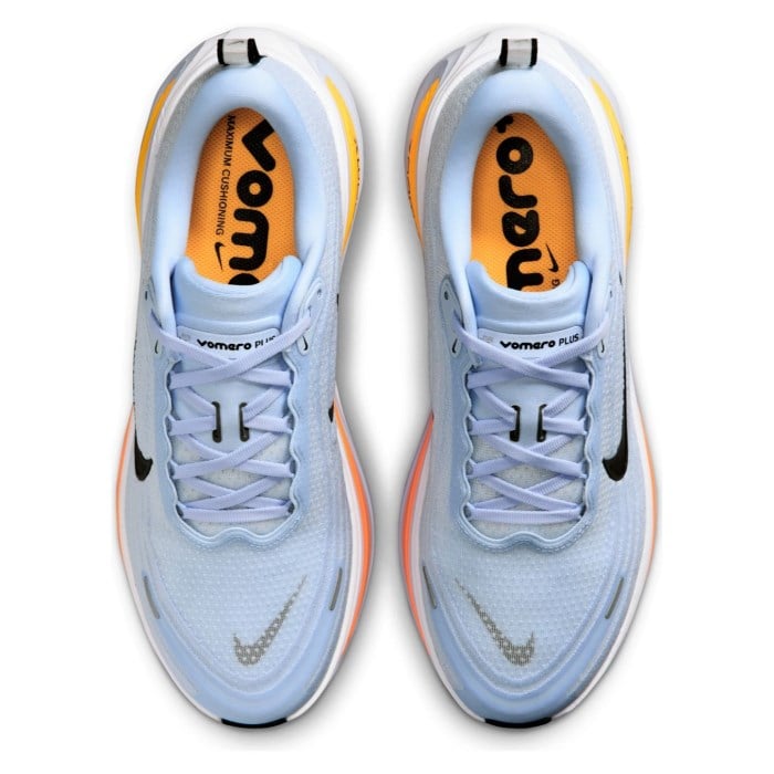 Nike Vomero Plus - Mens Running Shoes - Hydrogen Blue/Black/White/Total Orange