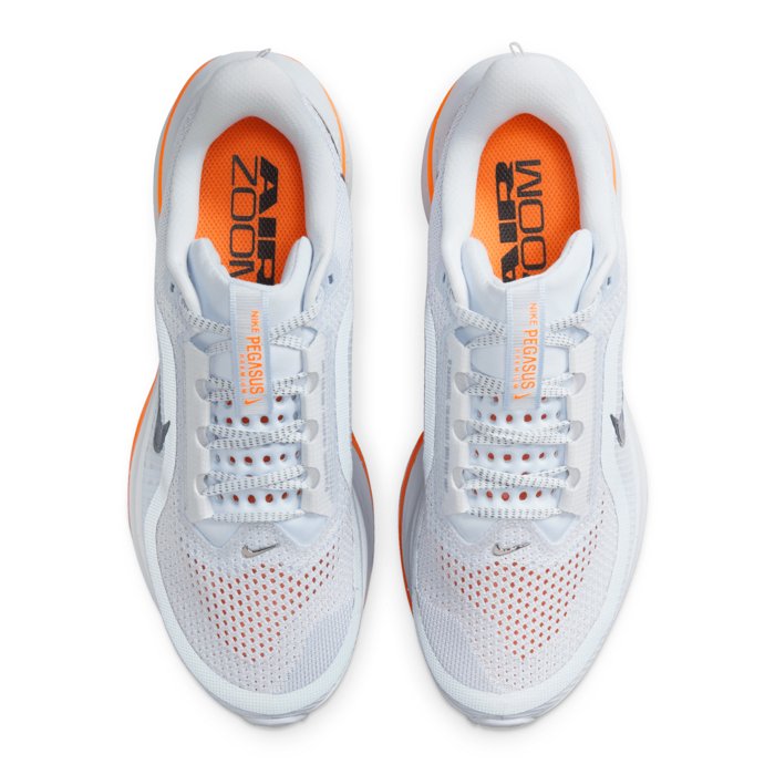 Nike Pegasus Premium - Womens Running Shoes - Football Grey/Multi Colour/Total Orange