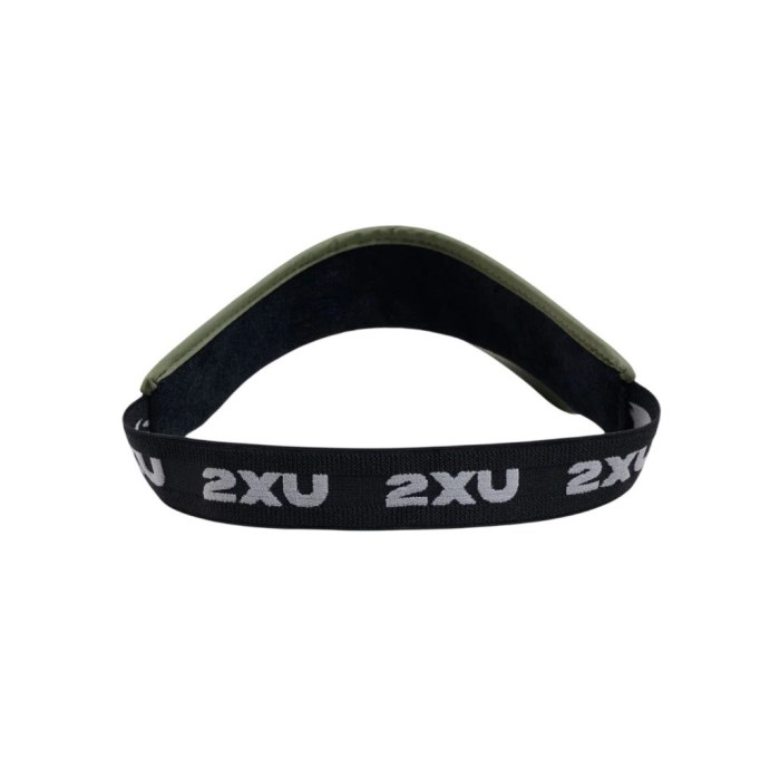 2XU Performance Running Visor - Alpine/Black