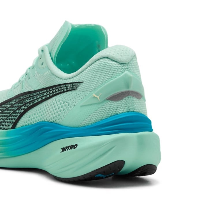 Puma Deviate Nitro 3 - Mens Running Shoes - Mint Melt/Speed Blue