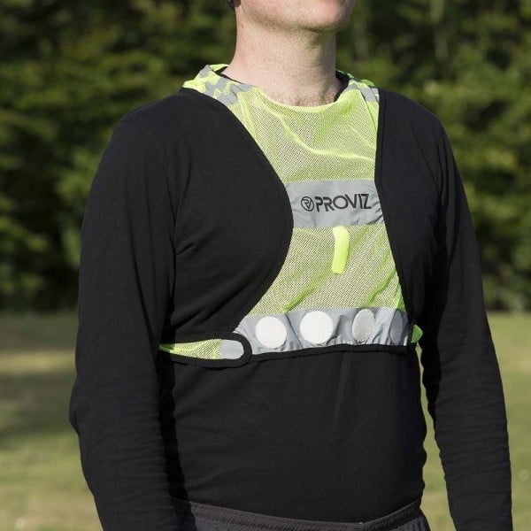 Proviz Classic Hi-Vis Running Vest - Yellow