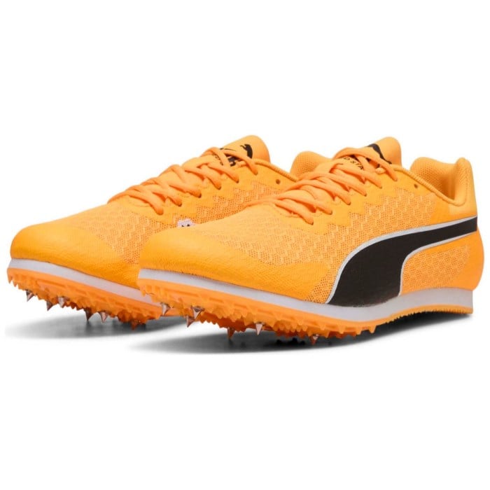 Puma evoSpeed Star 9 - Kids Track and Field Shoes - Sun Stream/Puma White