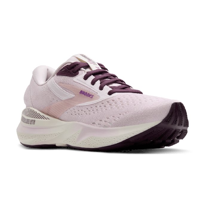Brooks Adrenaline GTS 24 - Womens Running Shoes - Orchid/Coconut/Purple
