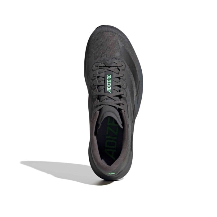 adidas Adizero Evo SL - Mens Running Shoes - Grey Five/Core Black/Lime Burst