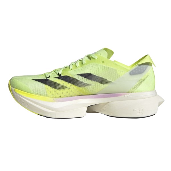 Adidas Adizero Adios Pro 3 - Mens Road Racing Shoes - Green Spark/Aurora Metallic/Lucid Lemon