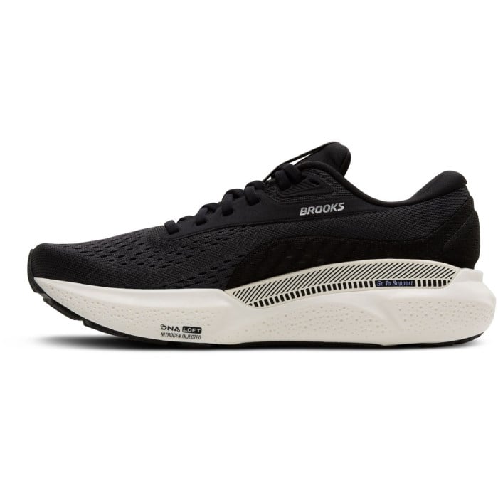 Brooks Adrenaline GTS 24 - Womens Running Shoes - Ebony/Blue Heron/Silver