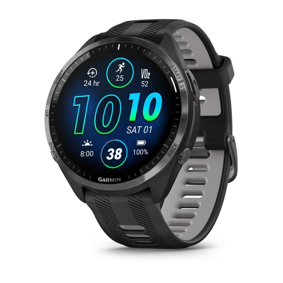 Garmin Forerunner 965 - Premium GPS Running Smart Watch - Black