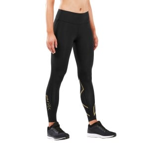 2XU MCS Force Cross Train Mid Rise Womens Compression Tights