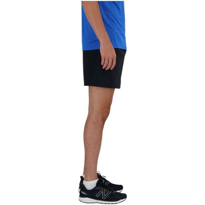 New Balance Sports Essentials 5 Inch Mens Running Shorts - Black