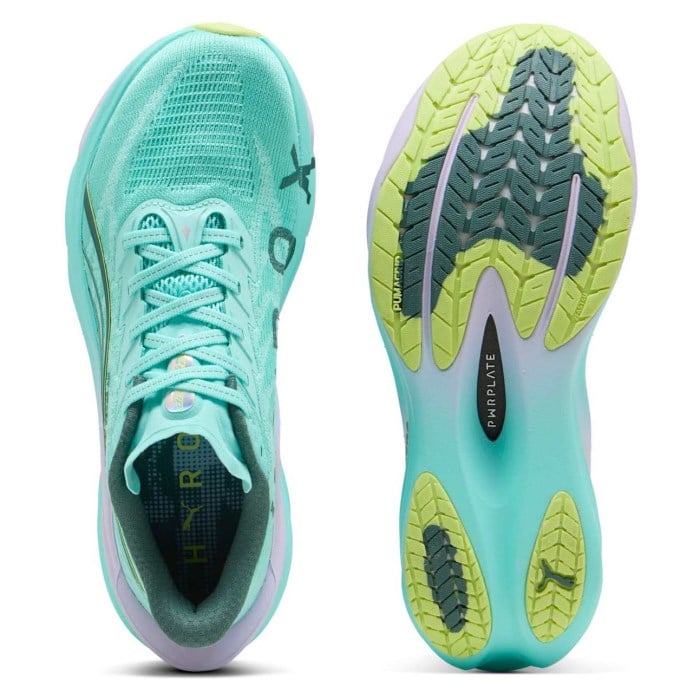 Puma Deviate Nitro 4 Hyrox - Womens Running Shoes - Intense Mint/Light Lavender - image 3