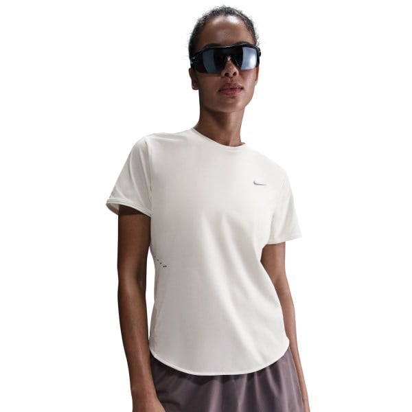 Nike Womens Aeroswift Short Sleeve Top - Sail/Reflective Silver