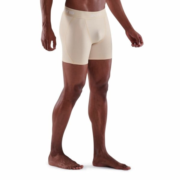Skins Series-1 Mens Compression Shorts - Beige
