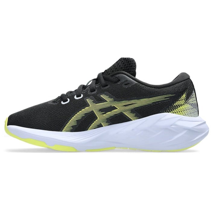 Asics NovaBlast 5 GS - Kids Running Shoes - Black/Citron