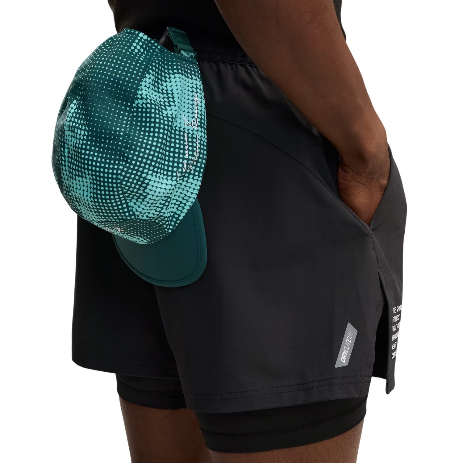 Puma x Hyrox PWRMode 2-in-1 Mens Running Shorts - Black - image 3