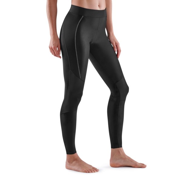 Skins Series-5 Womens Compression Long Tights - Black