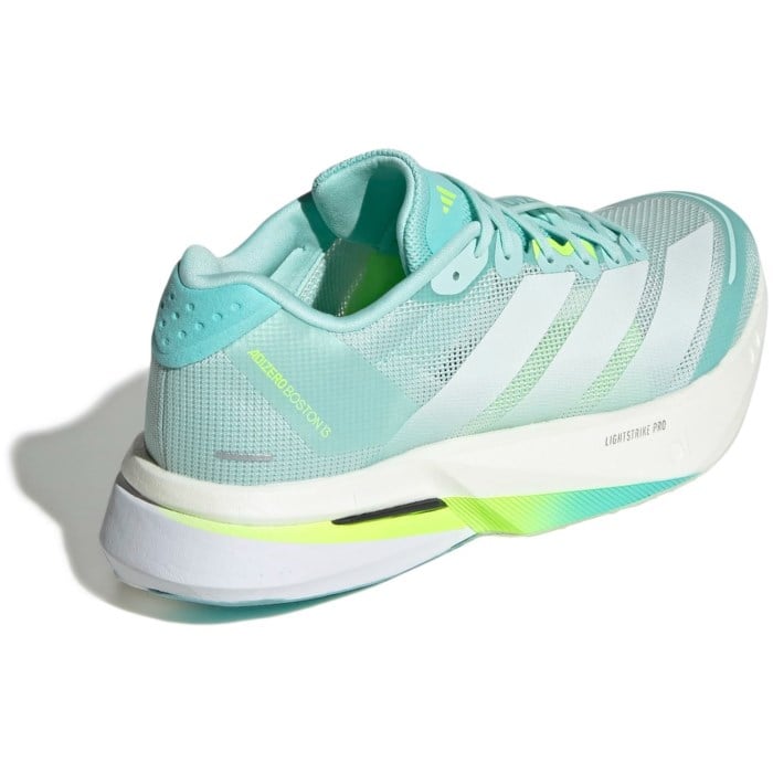 Adidas Adizero Boston 13 - Mens Running Shoes - Flash Aqua/Cloud White/Lucid Lemon