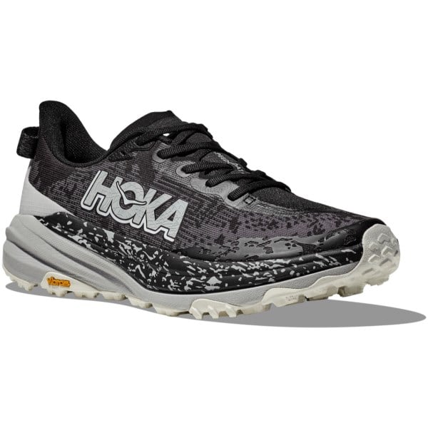 Hoka Speedgoat 6 - Mens Trail Running Shoes - Black/Stardust