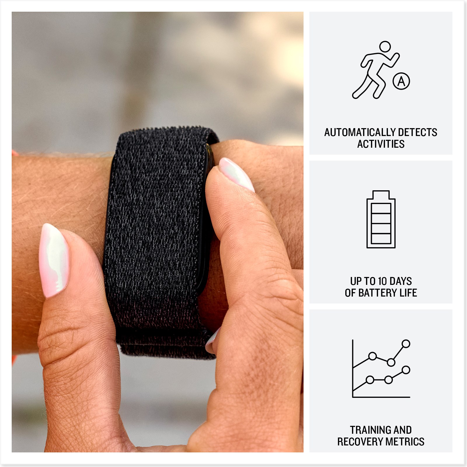 Garmin Cirqa Smart Band - Black - image 9