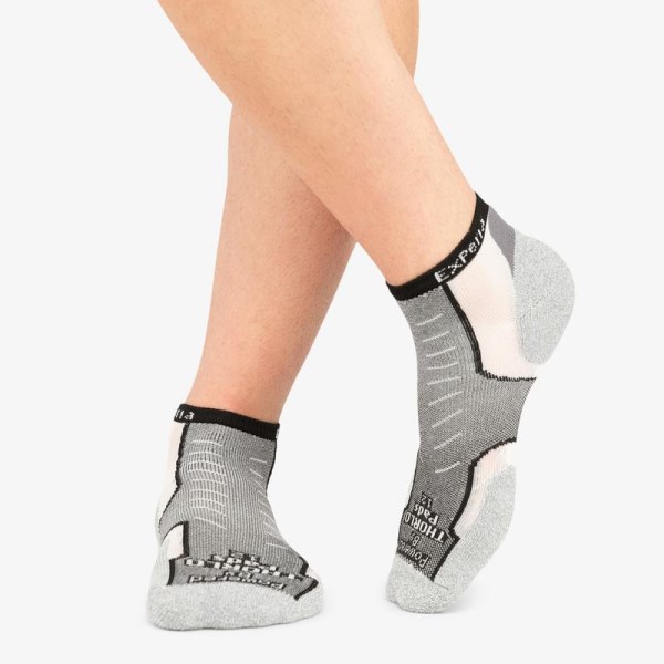 Thorlo Experia TechFit Low Cut - Multi-Sport Socks - Black/White