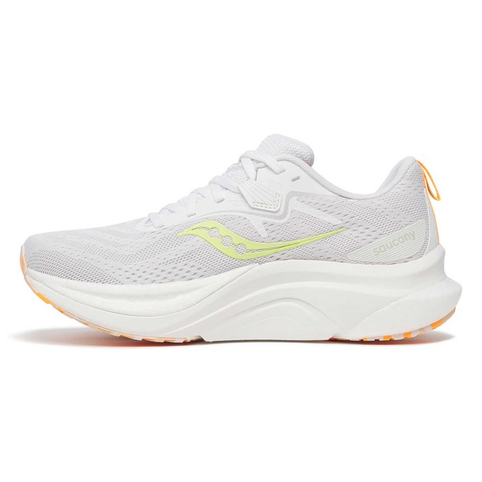 Saucony Tempus 2 - Womens Running Shoes - White/Sunny