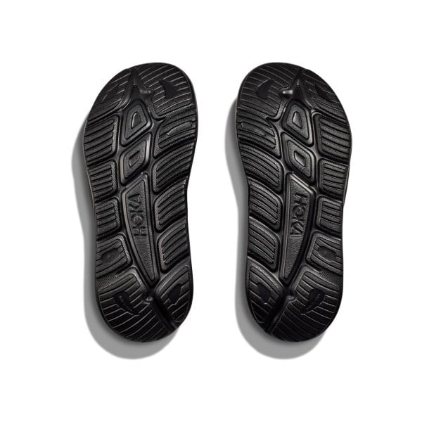 Hoka Ora Athletic Slide 3 - Unisex Recovery Slides - Black/White
