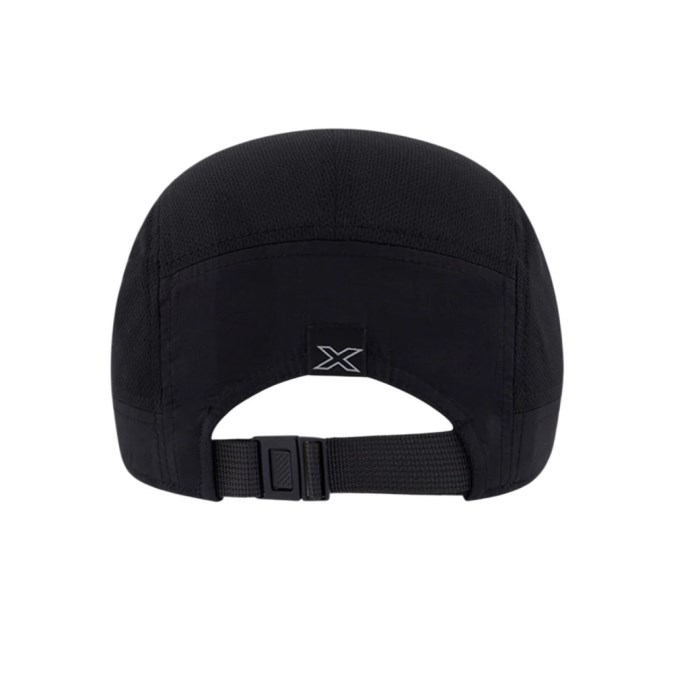 2XU Light Speed Running Cap - Black/Silver Reflective