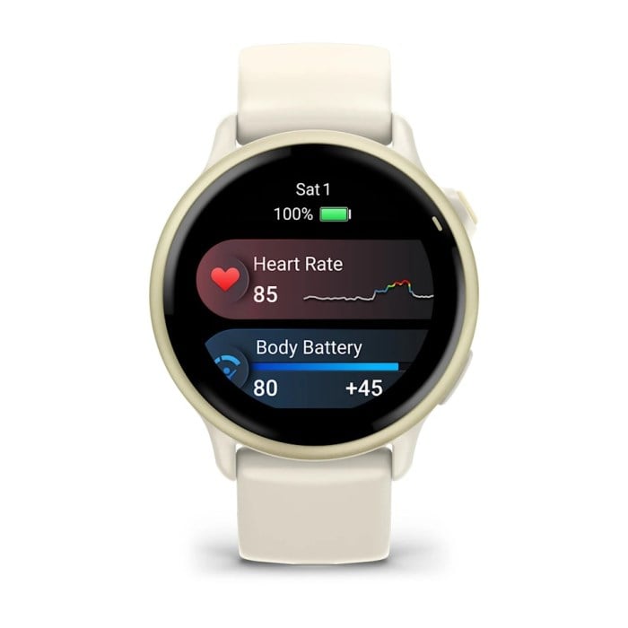Garmin Vivoactive 6 GPS Smartwatch - Bone/Lunar Gold - image 7