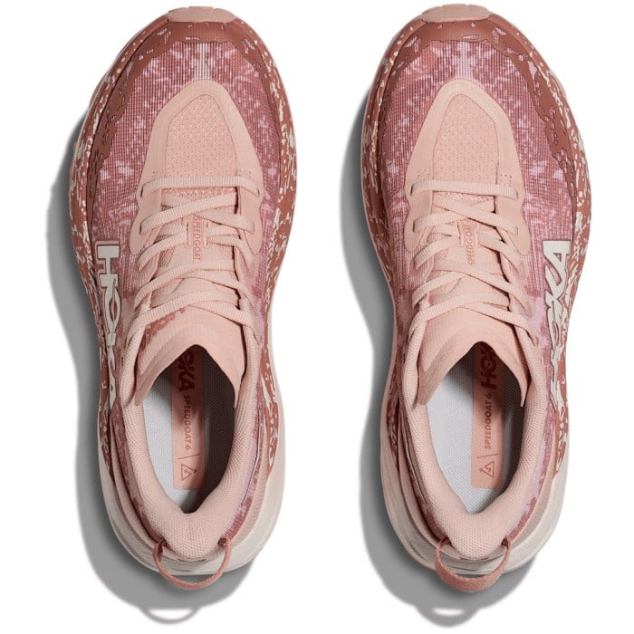 Hoka Speedgoat 6 - Womens Trail Running Shoes - Rose Latte/Blush