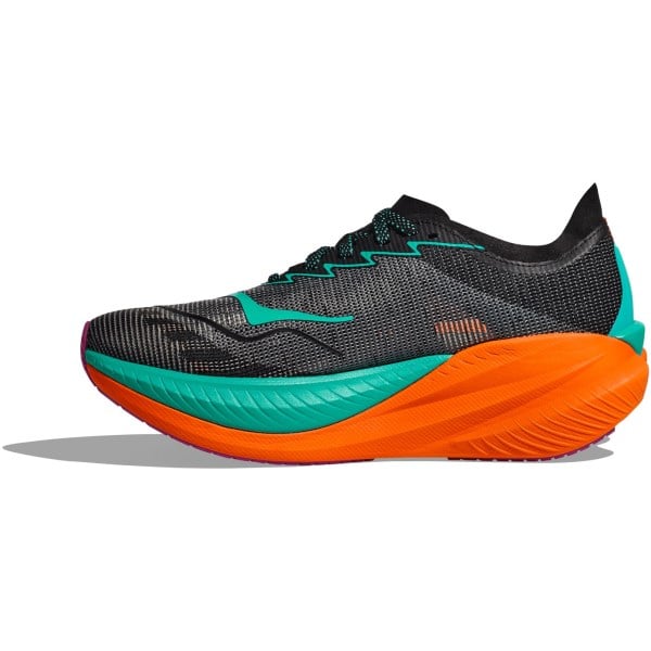 Hoka Mach X 2 - Womens Running Shoes - Black/Electric Aqua