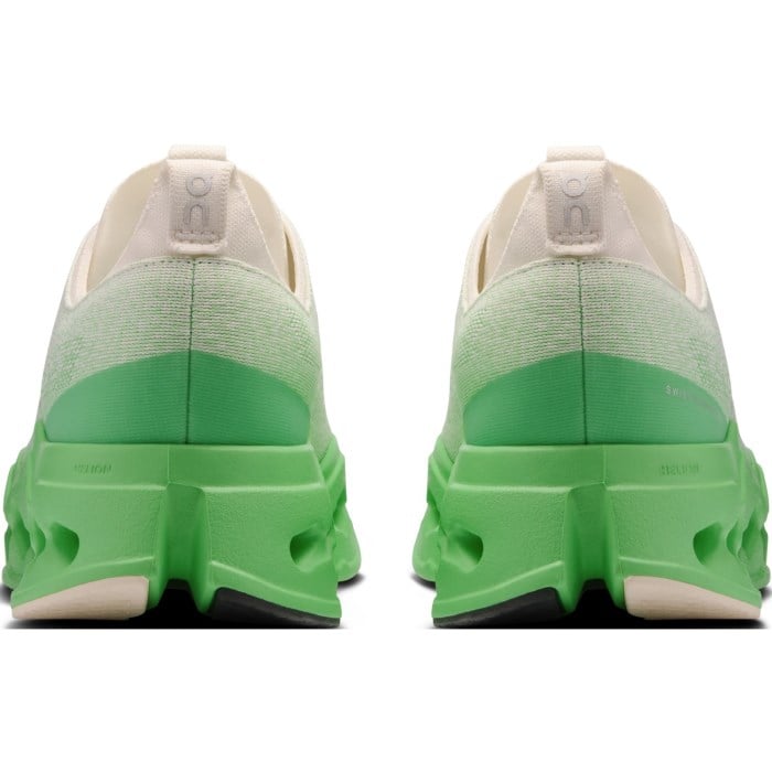 On Cloudsurfer Max - Mens Running Shoes - Ivory/Honeydew
