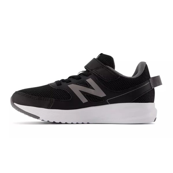 New Balance 570v3 Velcro - Kids Running Shoes - Black/White