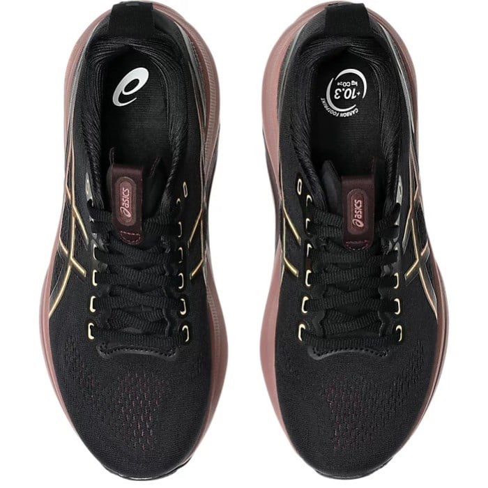 Asics Gel Kayano 32 - Womens Running Shoes - Black/Dark Currant