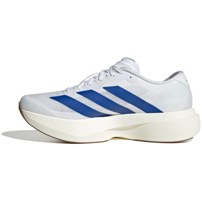 adidas Adizero Evo SL - Mens Running Shoes - Cloud White/Royal Blue/Pure Ruby