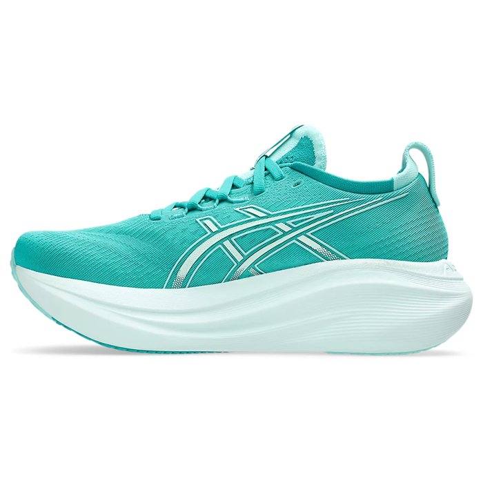 Asics Gel Nimbus 27 - Womens Running Shoes - Wave Teal/Illuminate Mint