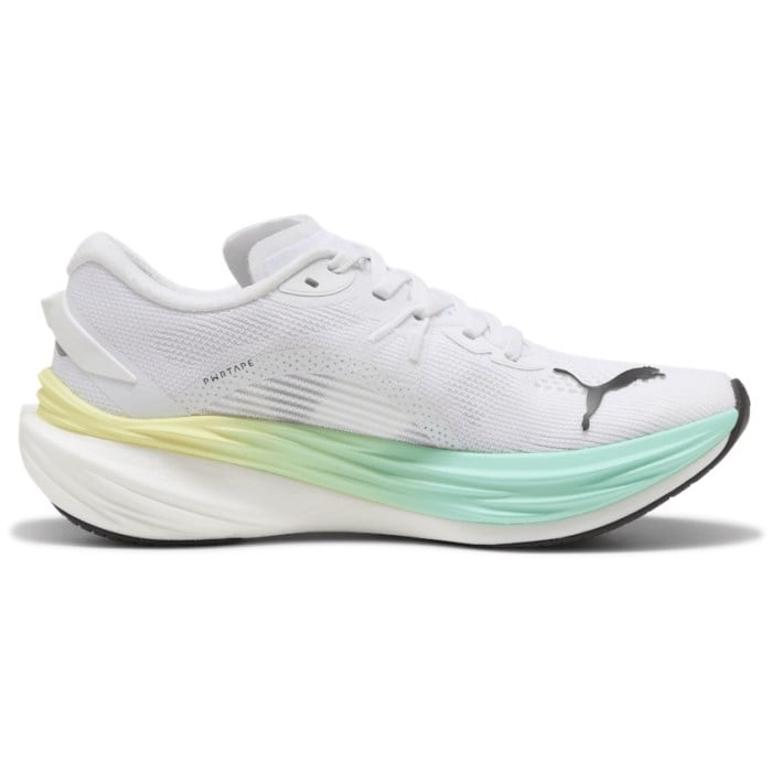 Puma Deviate Nitro 3 - Womens Running Shoes - White/Mint Melt