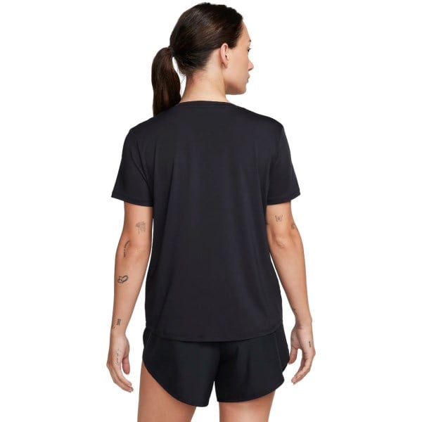 Nike One Classic DriFit Short-Sleeve Womens Training Top - Black/Black