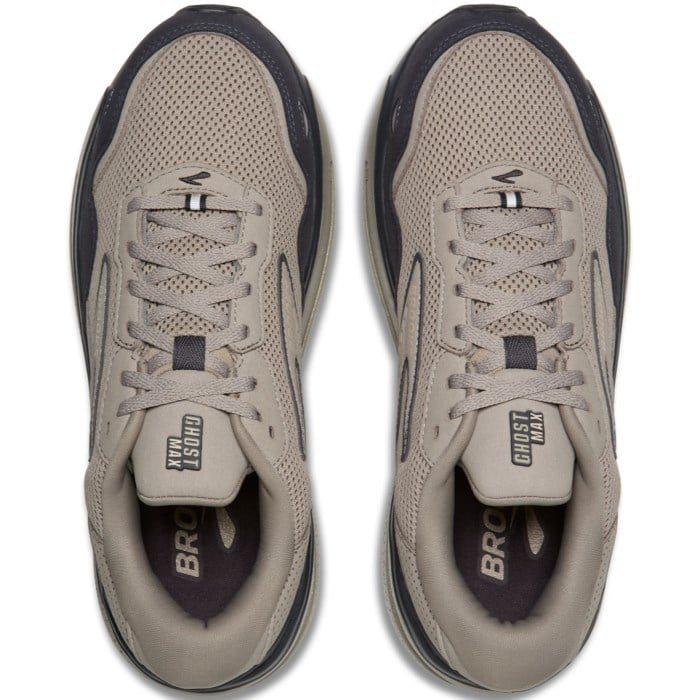 Brooks Ghost Max 2 Suede - Mens Walking Shoes - Rockridge/Ebony