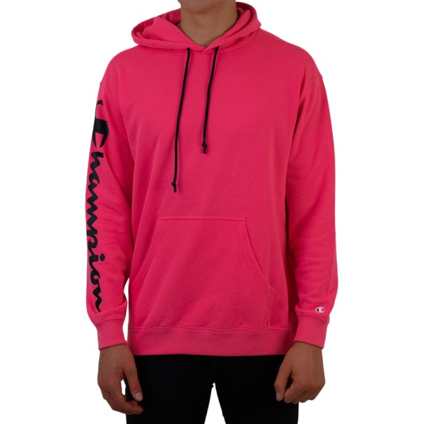 Champion EU Legacy Mens Hoodie - Fluro Pink
